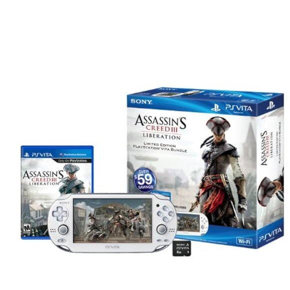 Assassin's Creed III Liberation PlayStation Vita Wi-Fi Bundle PS Vita 10… - Picture 3 of 16